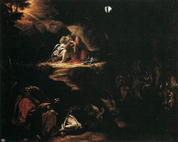 Christ in the Garden of Gethsemane, Orazio Borgianni